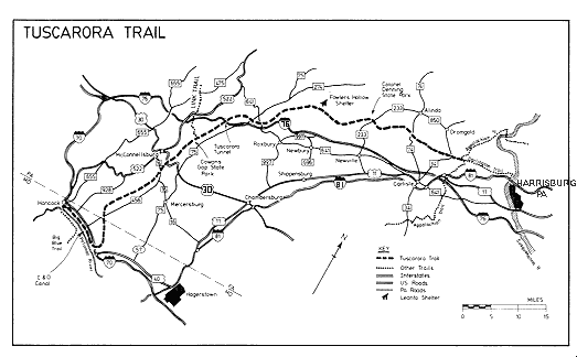 tuscarora map